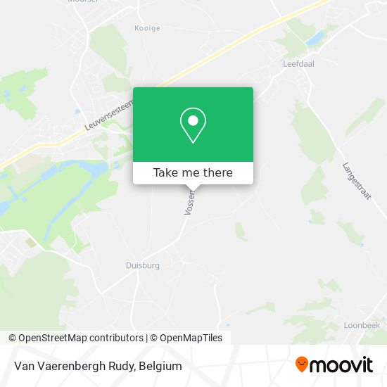 Van Vaerenbergh Rudy map