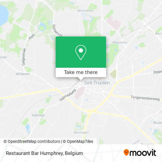 Restaurant Bar Humphrey map
