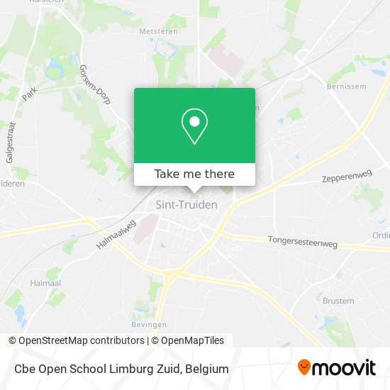 Cbe Open School Limburg Zuid map