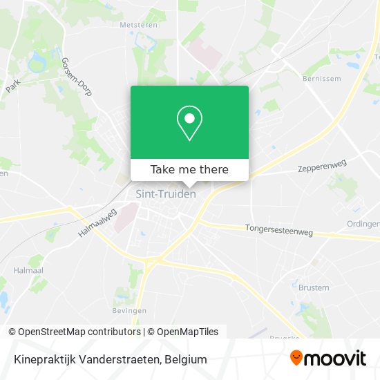 Kinepraktijk Vanderstraeten plan