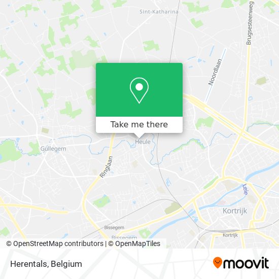 Herentals map