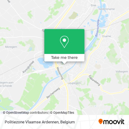 Politiezone Vlaamse Ardennen plan