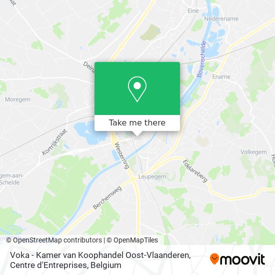 Voka - Kamer van Koophandel Oost-Vlaanderen, Centre d'Entreprises map
