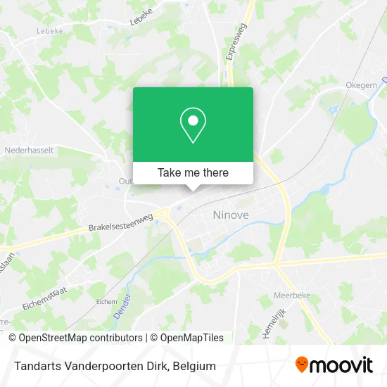 Tandarts Vanderpoorten Dirk map