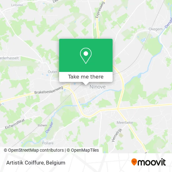Artistik Coiffure map