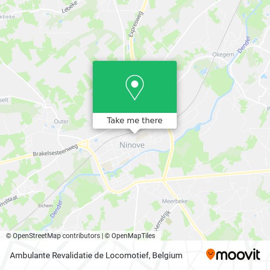 Ambulante Revalidatie de Locomotief plan