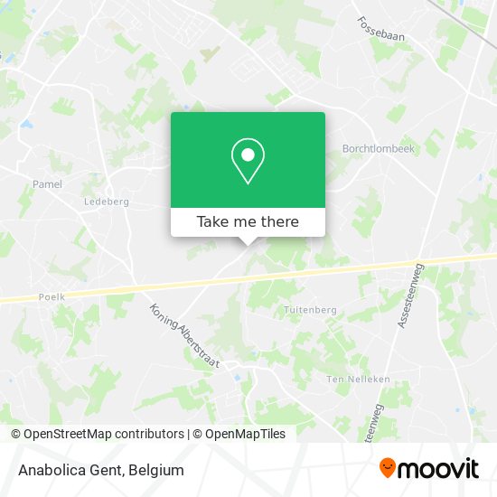 Anabolica Gent map