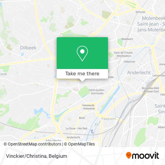 Vinckier/Christina map