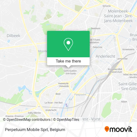 Perpetuum Mobile Sprl map