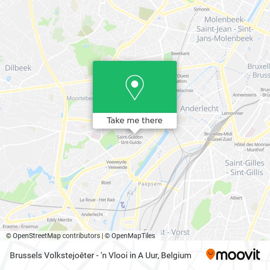 Brussels Volkstejoêter - 'n Vlooi in A Uur map