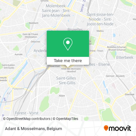 Adant & Mosselmans plan