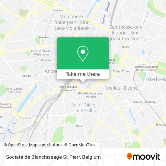 Sociate de Blanchissage St-Pierr map