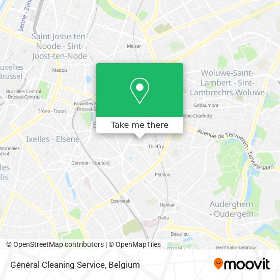 Général Cleaning Service map