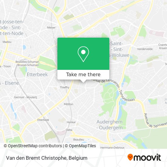 Van den Bremt Christophe map