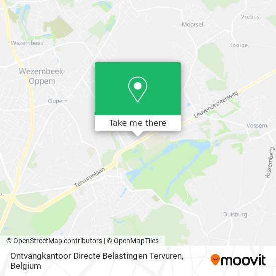 Ontvangkantoor Directe Belastingen Tervuren map