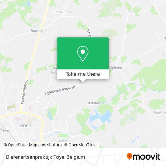 Dierenartsenpraktijk Toye map