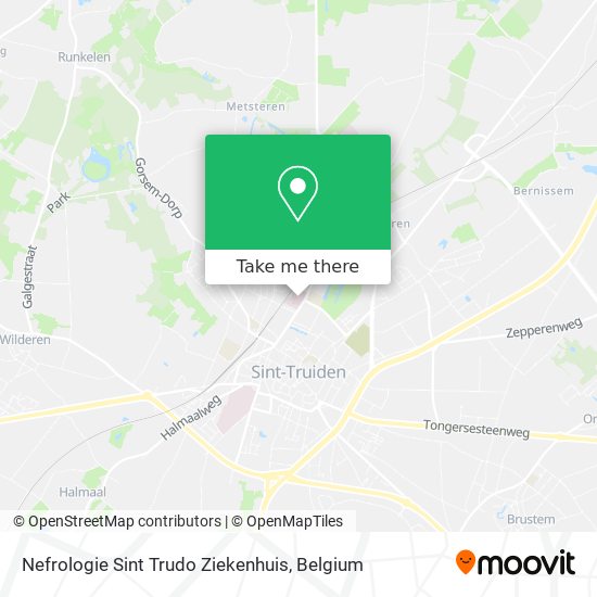 Nefrologie Sint Trudo Ziekenhuis map