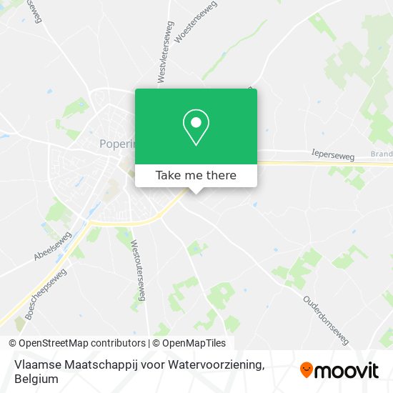 Vlaamse Maatschappij voor Watervoorziening map