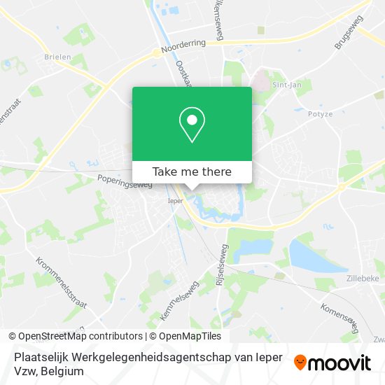 Plaatselijk Werkgelegenheidsagentschap van Ieper Vzw map