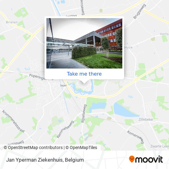 Jan Yperman Ziekenhuis map