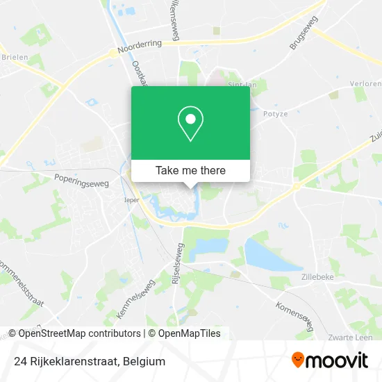 24 Rijkeklarenstraat map