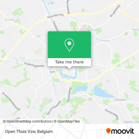 Open Thuis Vzw map