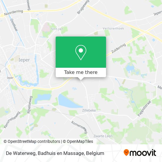 De Waterweg, Badhuis en Massage map