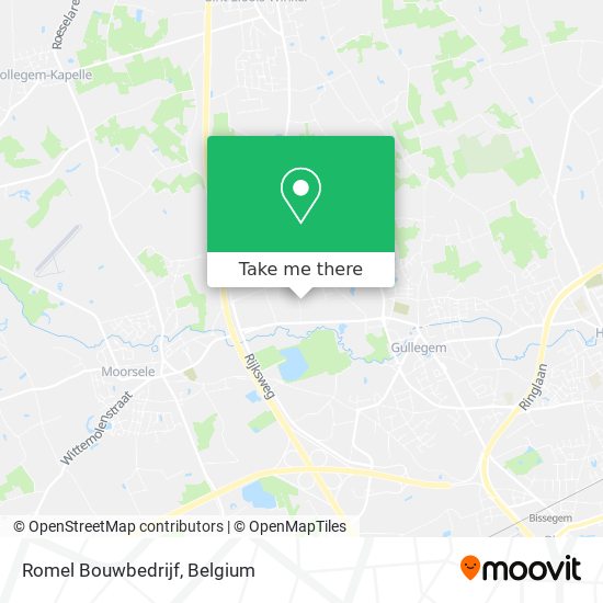Romel Bouwbedrijf map