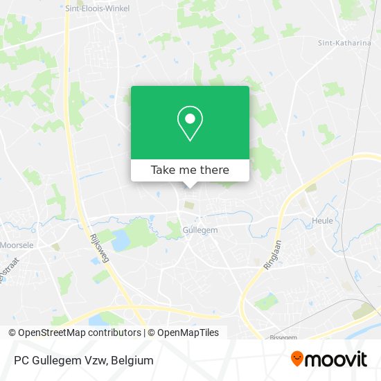 PC Gullegem Vzw map