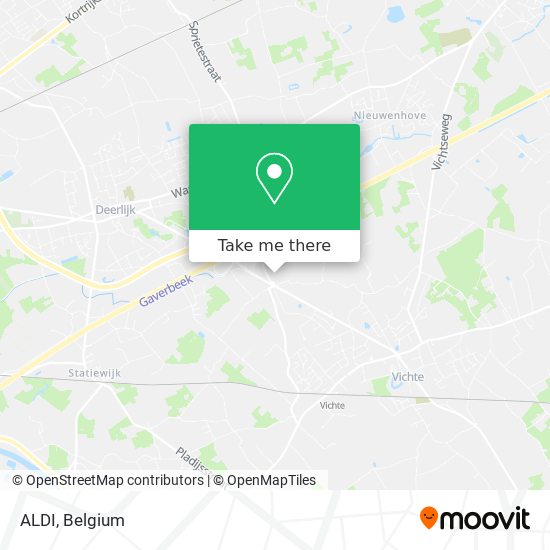 ALDI map