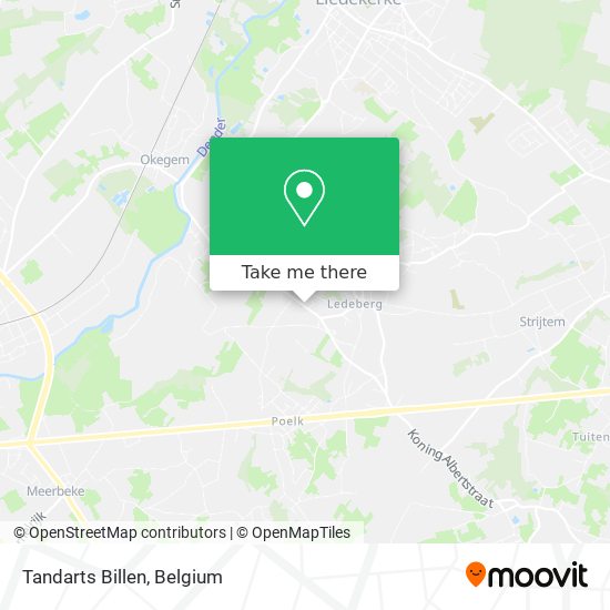 Tandarts Billen map