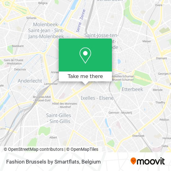 Fashion Brussels by Smartflats plan