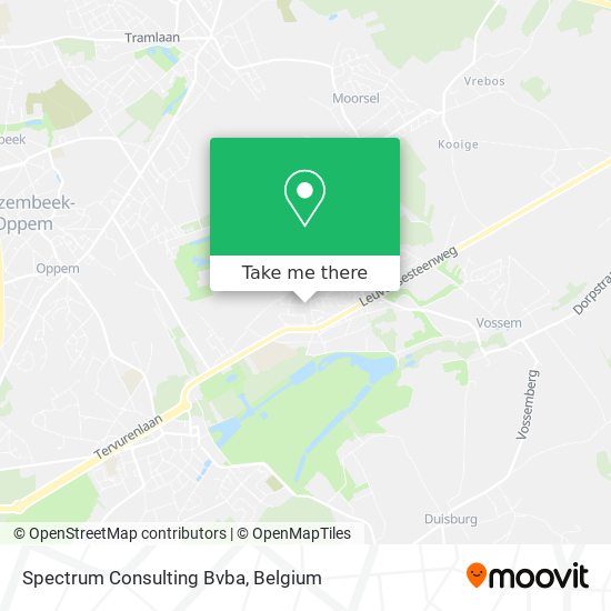 Spectrum Consulting Bvba map