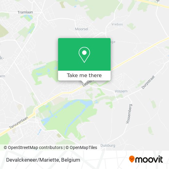 Devalckeneer/Mariette map