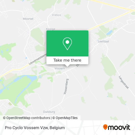 Pro Cyclo Vossem Vzw plan