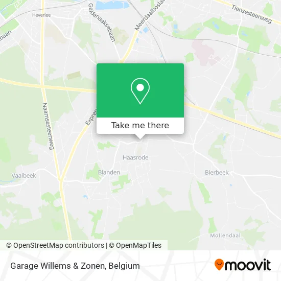 Garage Willems & Zonen plan