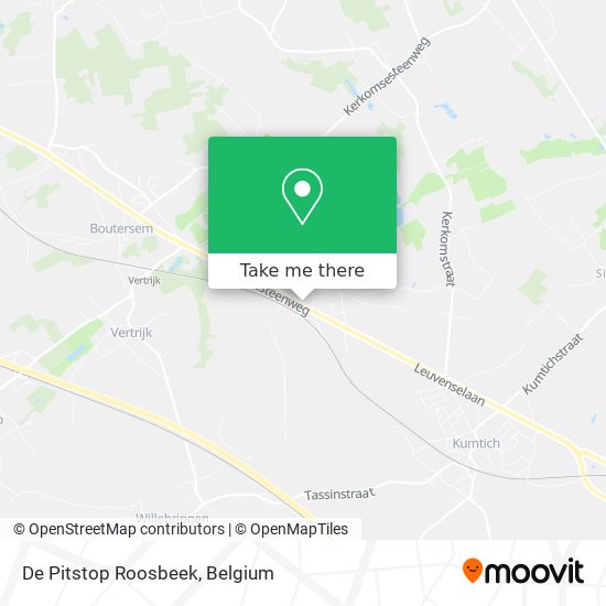 De Pitstop Roosbeek map