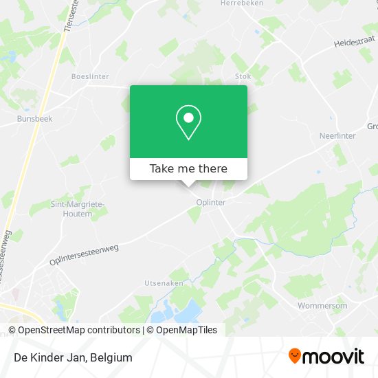 De Kinder Jan map