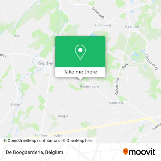 De Boogaerderie map