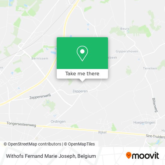 Withofs Fernand Marie Joseph map