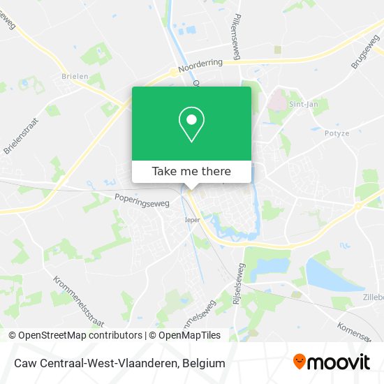 Caw Centraal-West-Vlaanderen plan