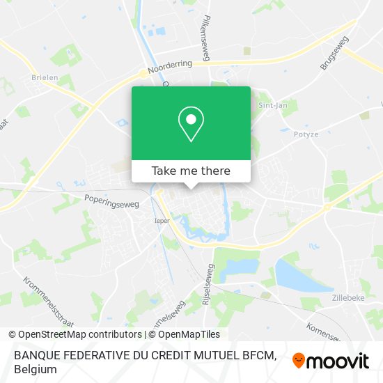 BANQUE FEDERATIVE DU CREDIT MUTUEL BFCM map