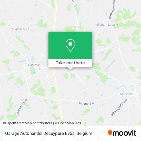 Garage Autohandel Decuypere Bvba plan