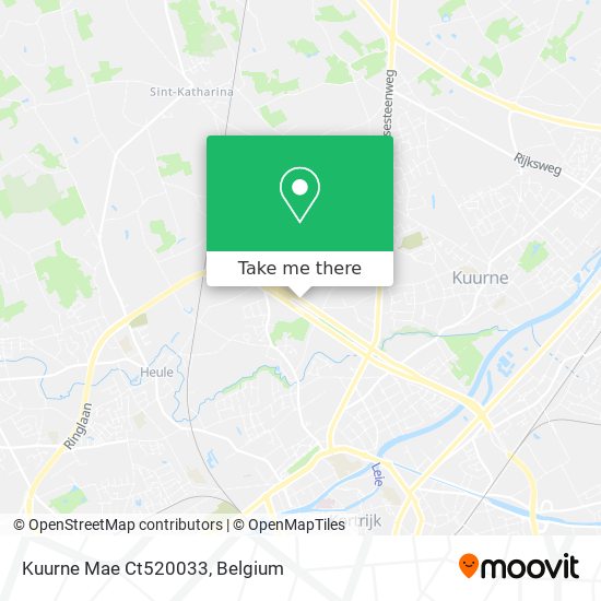 Kuurne Mae Ct520033 map