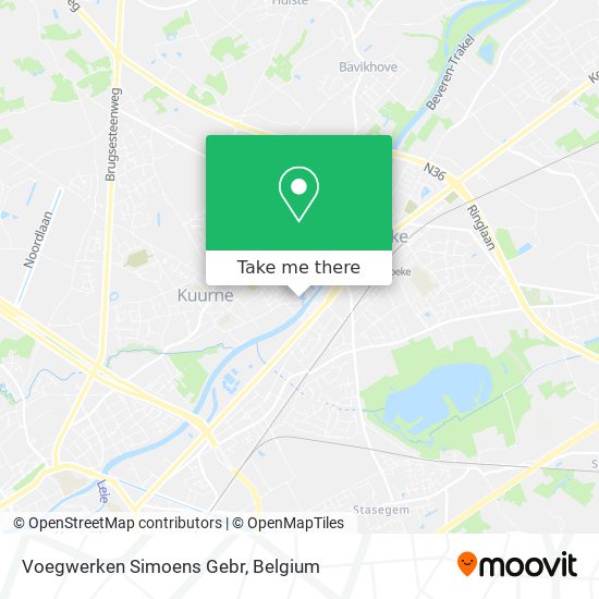 Voegwerken Simoens Gebr plan