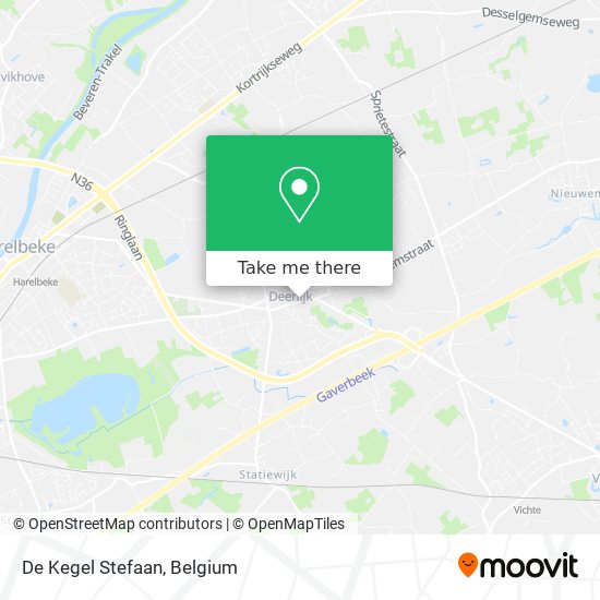 De Kegel Stefaan map