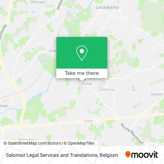 Salomez Legal Services and Translations map