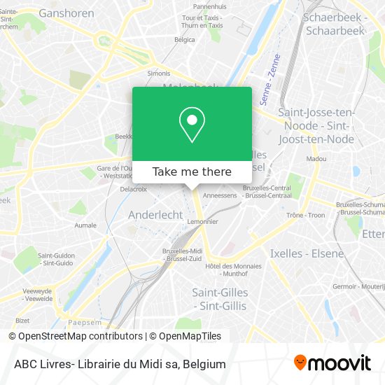 ABC Livres- Librairie du Midi sa map