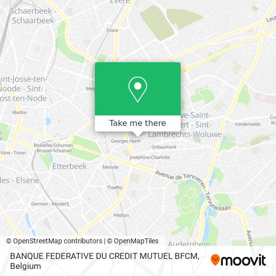 BANQUE FEDERATIVE DU CREDIT MUTUEL BFCM map