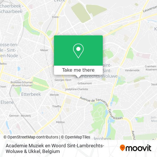 Academie Muziek en Woord Sint-Lambrechts-Woluwe & Ukkel map